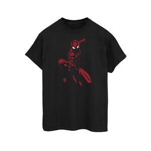 Spider-Man Mens Shadow Cotton T-Shirt / Black